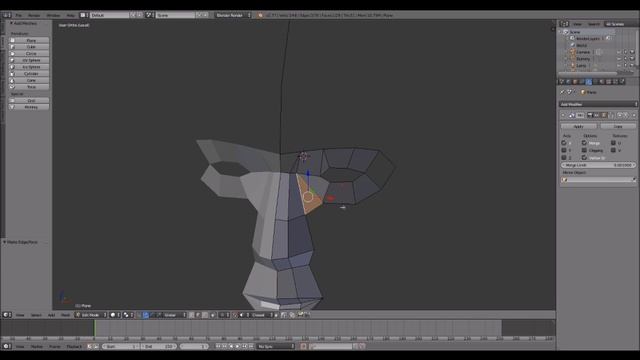 FPS game tutorial 1: Fast modeling (retopology) of our base character. смотреть онлайн