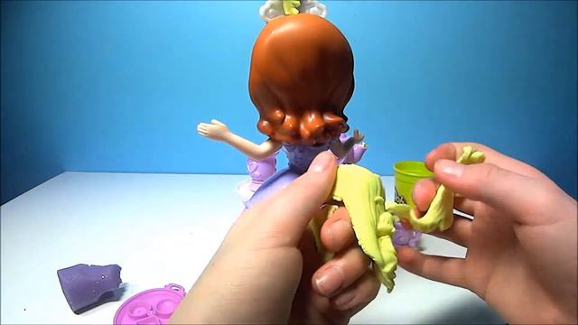 Play-Doh Disney Sofia the First Tea Party Set смотреть онлайн