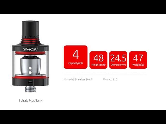 SMOK Spirals Plus RBA смотреть онлайн
