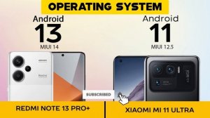 Xiaomi Redmi Note 13 Pro Plus 5G VS Xiaomi MI 11 Ultra - Full Comparison ⚡Which one is Best