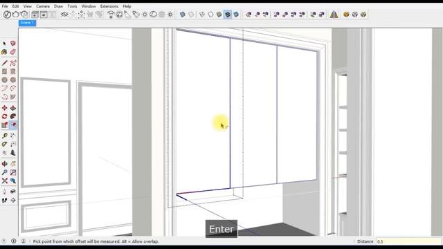 Sketchup Master Bedroom Design 3 + Vray 3.4 Render смотреть онлайн