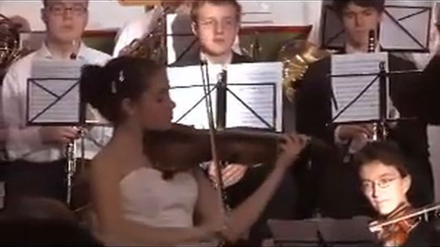 Max Bruch violin concerto no 1.    Chrissie Telma    part 1/3 смотреть онлайн