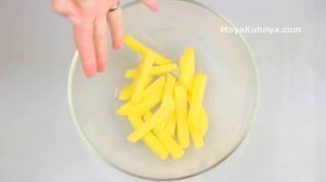 Картофель фри в микроволновке