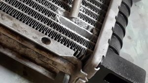 Ремонт радиатора аппаратом газодинамического напыления металлов