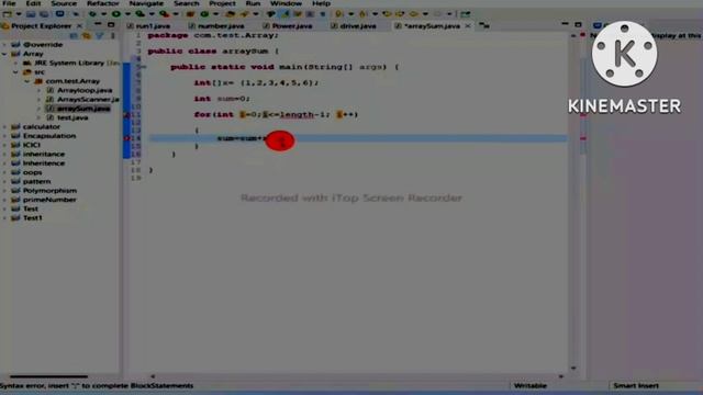 java program to add array elements # sum of array elements in java # Find sum of elements in array смотреть онлайн