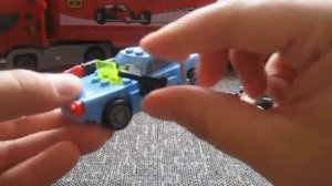 ЛЕГО герои мультика Тачки и Тачки 2 из конструктора лего