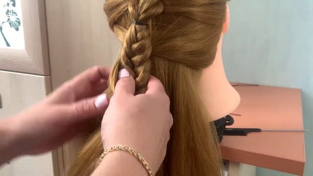 Красивая и простая причёска. Простые прически пошагово смотреть онлайн