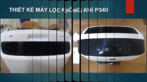 Đập hộp Máy lọc không khí BONECO P340 (Trắng - 40m2 - Nhập khẩu Thụy Sĩ)