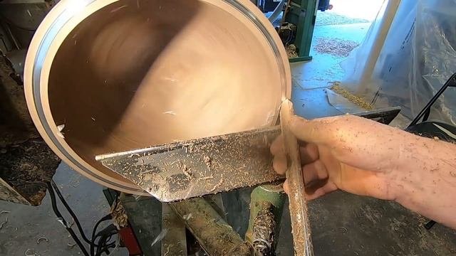 Woodturning - Walnut With Pewter Inlay