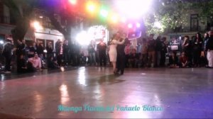 Milonga Placita del Pañuelo Blanco - Nora y Diego (30-8-2015)