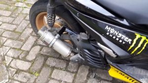 Yamaha Aerox 155  rc3 muffler