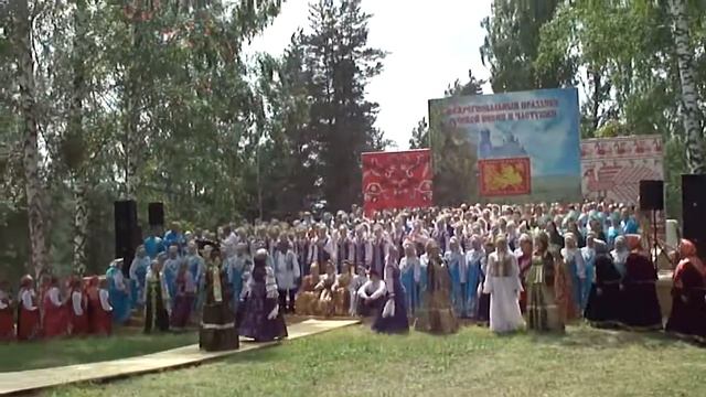 Новобелокатай,2015г. Межрегиональный праздник русской песни и частушки смотреть онлайн