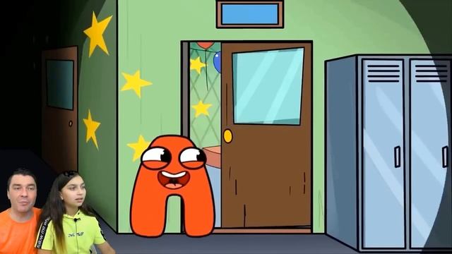 ЧТО ЕСЛИ БОКСИ БУ СЪЕЛ РАДУЖНЫХ ДРУЗЕЙ ? Rainbow Friends, Поппи Плейтайм Анимации Валеришка смотреть онлайн