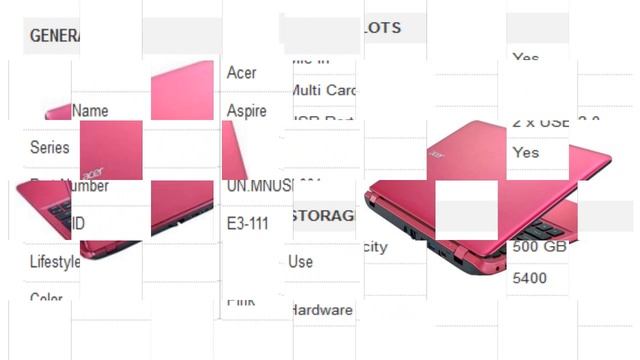 Acer Aspire E3 E3-111 UN.MNUSI.001 Celeron Dual Core Laptop смотреть онлайн