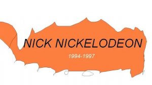 История логотипа по рисунку (Nickelodeodeon- Nick)