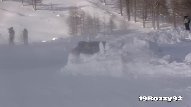 Lancia Delta S4 by Ianniello In Action On Ice - Oliviero Bormolini - Ice Series 2014 Livigno смотреть онлайн