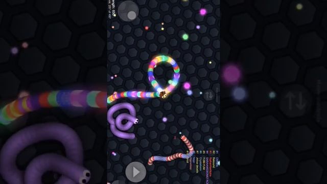 Slither.io orbit Speedy Fanny #shorts