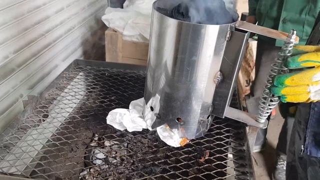 Розжиг угля ( стартер) смотреть онлайн