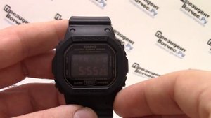 Часы Casio G-SHOCK DW-5600MS-1D - видео обзор от PresidentWatches.Ru