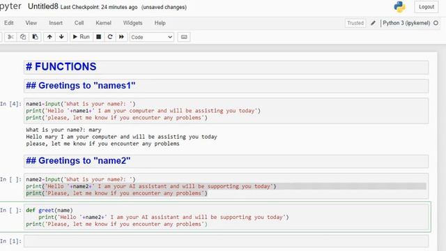 Python for kids 5 (Functions - Part 1)