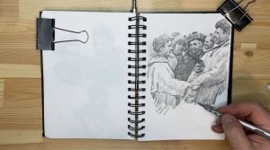 День 7 наброски