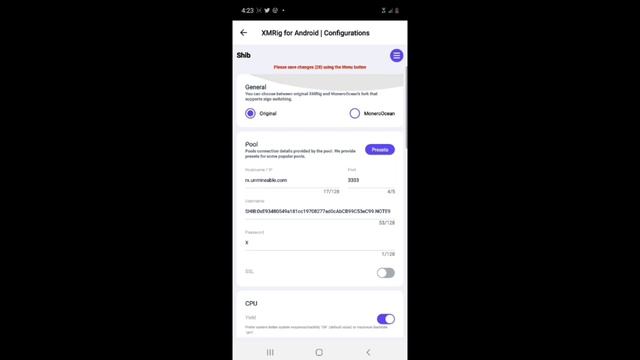 MINE ANY CRYPTO CURRENCY ON AN ANDROID WITH XMRIG FOR ANDROID: TUTORIAL