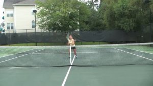 College tennis recruitment video Caitlyn Wolf