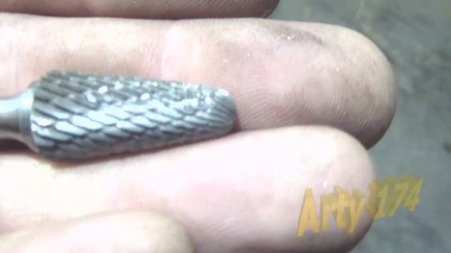 Бор-фреза для обработки сварочных швов. Bor-mill for the processing of welding seams.