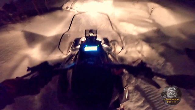 Неудачная покатушка на снегоходах IRBIS - SF200L. ПОЙМАЛА ПОЛИЦИЯ!