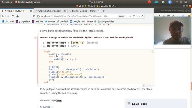 quick introduction to PyPlot in Julia смотреть онлайн