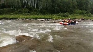Сплав по Алтаю река Песчаная