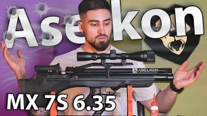 PCP Aselkon MX 7S (Пластик, 6.35 мм) видео обзор