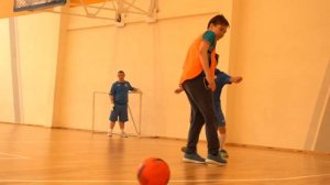 Открытая тренировка по мини-футболу для людей с Синдромом Дауна