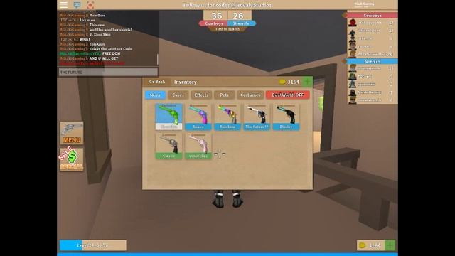 Roblox - Wild Revolvers (NEW CODES IN 2018) смотреть онлайн