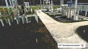 РУП "Белэнергосетьпроект" - наземное лазерное 3D-сканирование.