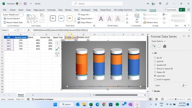 Quick 3D Container Chart in Excel смотреть онлайн