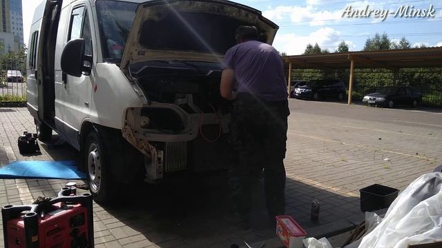 Автодом своими руками:-замена мотора, стартуем! смотреть онлайн