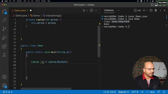 #70 Enum Class in Java
