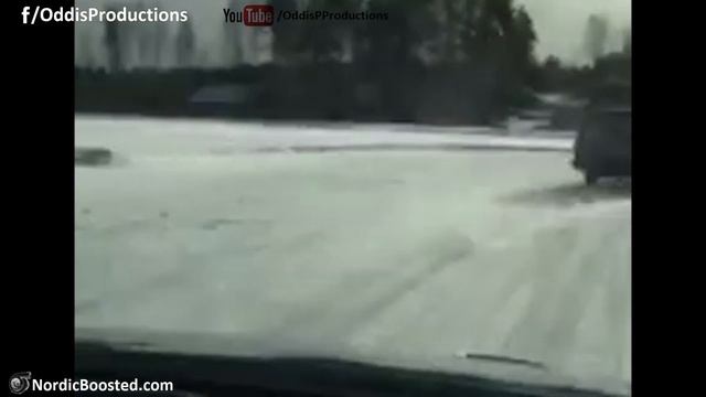 FORD ESCORT COSWORTH 500HP 4x4 ICE DRIFTING! смотреть онлайн