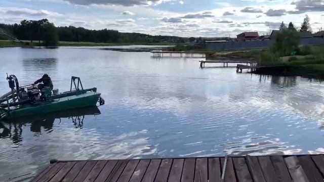 Очистка река Каменка, Тюмень