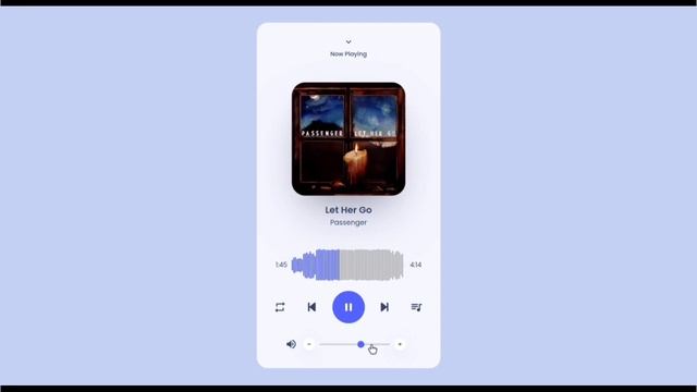 Music Player With Playlist using HTML CSS & Javascript | Javascript Project |Code With Harsh