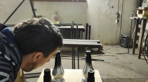 Красим ножки в серебряный цвет. Ножки в серебро. Как покрасить с баллона в хром