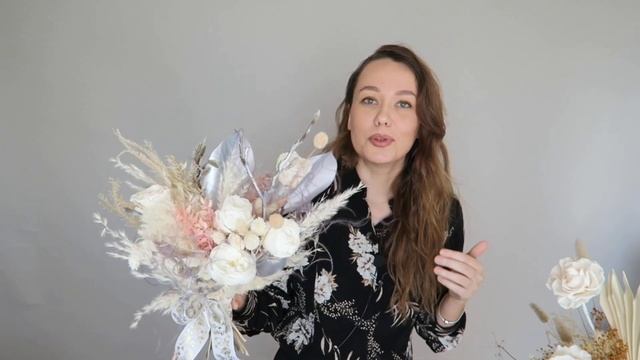 Цветы, которые не вянут // флористика для начинающих