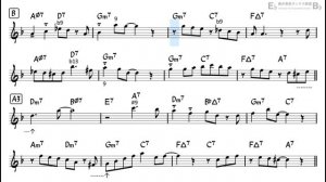 Lullaby of Birdland - Easy Solo Example for Tenor Sax (Take 1)