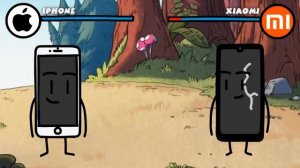 БИТВЫ СМАРТФОНОВ ( Iphone, Nokia 3310, Xiaomi, Huawei )