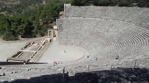 Амфитеатр, Эпидавр, Греция.