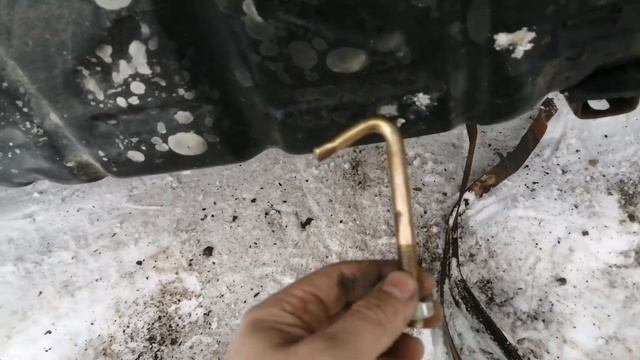 Снятие топливного бака. И установил самодельный глушитель из нержавейки на Газель. смотреть онлайн