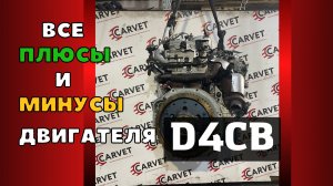 Плюсы и минусы двигателя D4CB. Полный обзор.