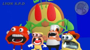 Pizza Tower: Boo(B) or Boo? (Meme do grito) - DUBLADO