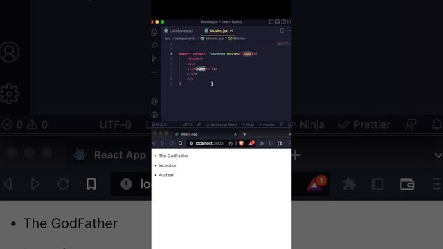 How to render list in React.